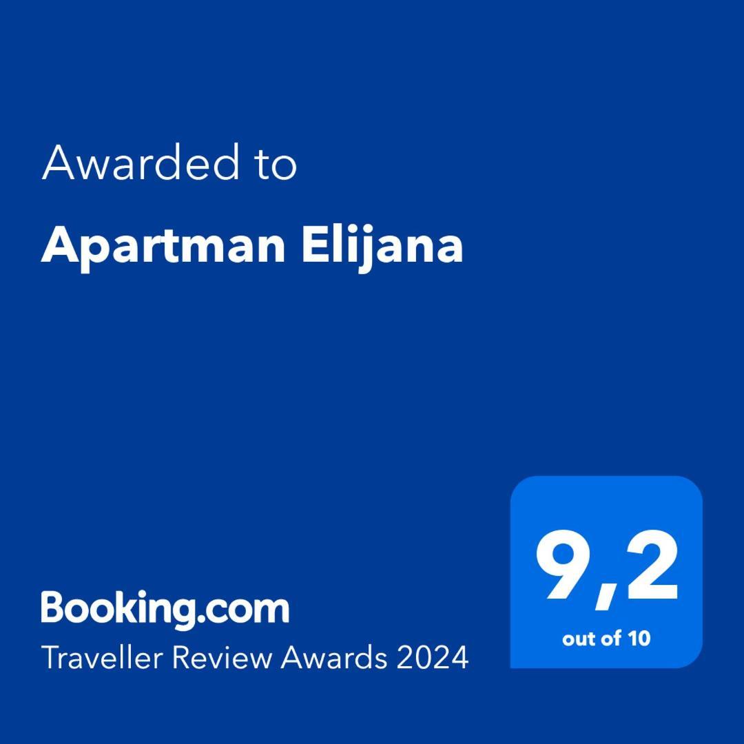 Apartman Elijana Budva Exterior foto